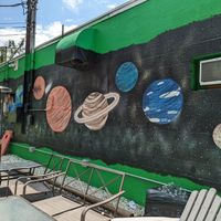 Pluto is still a planet here and I appreciate that at Screaming Vegan in Roanoke