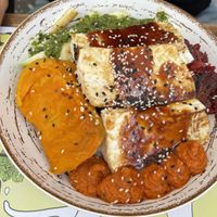 Hot Buddha bowl  at Mr Kale 2.0 - Calle Ruiz de Alda in Gran Canaria