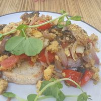 Tofu Scram at Fox & Giraffe in Bendigo