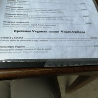 Veganes Frühstücksmenü at Thirema Coffee Shop and Restaurant in Tortuguero