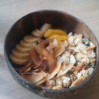 Acai iced bowl at Prima Caju in Funchal