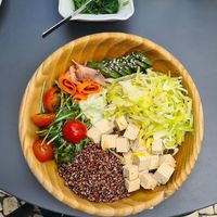 Quinoa & Tofu bowl #Veganuary at Prima Caju in Funchal