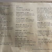 Menu at Maidens Lane in Katherine East