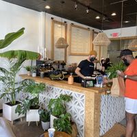 Inside at Purple Ocean Superfood Bar in Orlando