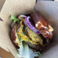 Rincon Burger  at Purple Ocean Superfood Bar in Orlando