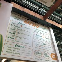 Menu  at Succulent Vegan Tacos in Nashville