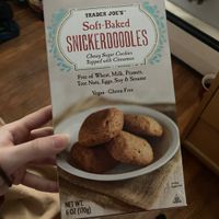 Delicious vegan snickerdoodles!!!  at Trader Joe's in Acton