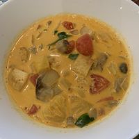 Pineapple curry 🍍🔥  at Reach Plant Based Kitchen in Phuket