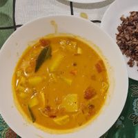 Massaman curry. Very good. at Reach Plant Based Kitchen in Phuket