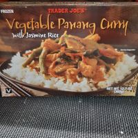 Panang curry at Trader Joe's in Boston