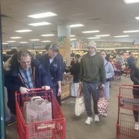   at Trader Joe's in Brookline