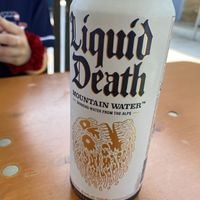 Their water is fun! at Fatty Vegan in Ventura