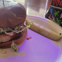 Chicken Squawk Buffalo Sauce at Fatty Vegan in Ventura