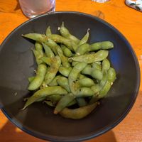 Spicy edamame at Ramen Ria  in Christchurch