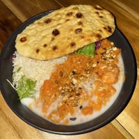 Sweet potato curry  at Eat Street in Santa Teresa