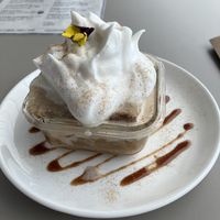 Tres leches for dessert  at YuA Restaurante in Cuenca