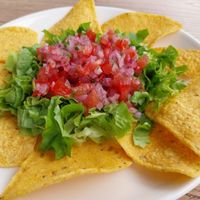 Starter/side for lasagne at YuA Restaurante in Cuenca