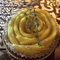 Mango tart   at fruits and season in Tokyo