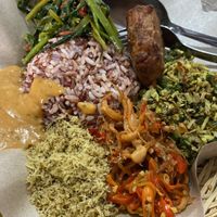 Paid 23k IDR with small water  at Govinda's Vegetarian Restaurant in Denpasar