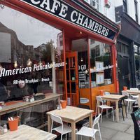   at Cafe Chambers in Canterbury