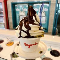 Vegan froyo  at Leggenda - Downtown in Haifa