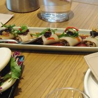 Steamed mushroom cheung fun at east in Auckland