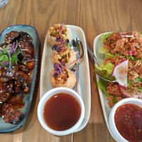 Set menu starters at east in Auckland