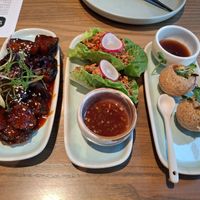 Starters from the 
'Trust the chef' menu - March 2025
 at east in Auckland