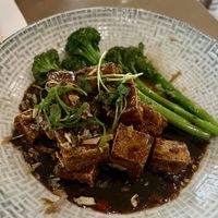 Black pepper tofu  at east in Auckland