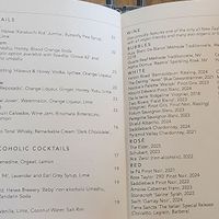 Drinks Menu December 2025 at east in Auckland