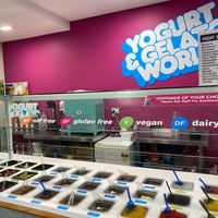 Optional toppings  at Yogurt & Gelato World in Mooloolaba