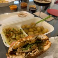 So delicious I forgot to take a photo before eating! at The Hogless Roast in East London