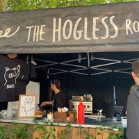 Market stall   at The Hogless Roast in East London