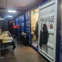 Kitchen at The Hogless Roast in East London