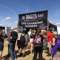 Stall  at The Hogless Roast in East London