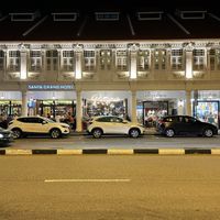 Shop front at Platypus Cantina in Central Singapore
