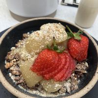 Pictured is the granola bowl   at SITE x supernature in East London