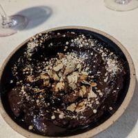 Chocolate mousse at SITE x supernature in East London