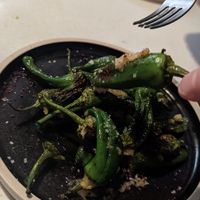 padron peppers at SITE x supernature in East London