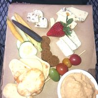 Vegan charcuterie board at The District in Jacksonville