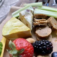 Vegan cheeses at The District in Jacksonville