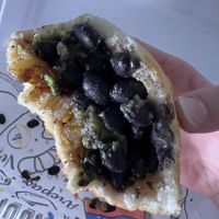 Vegan empanada  at Arempas in Salt Lake City
