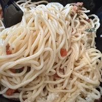 Vegan angel hair pasta   at Papa Pizza Pie in Fullerton