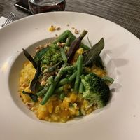 Butternut risotto at Zane Grey's in Paihia