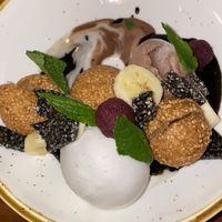 Sesame bubble sundae. Sooooooo yummy  at Minty Z in Coconut Grove