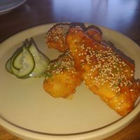 Sesame seitan wings at Minty Z in Coconut Grove