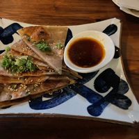 Scallion pancakes at Minty Z in Coconut Grove