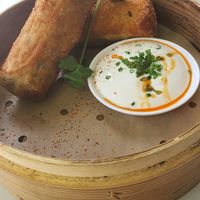 Avocado spring roll at Minty Z in Coconut Grove