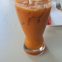Thai ice tea at Minty Z in Coconut Grove