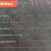 Menu 4 of 4, April 2023 at Origami in Cuenca